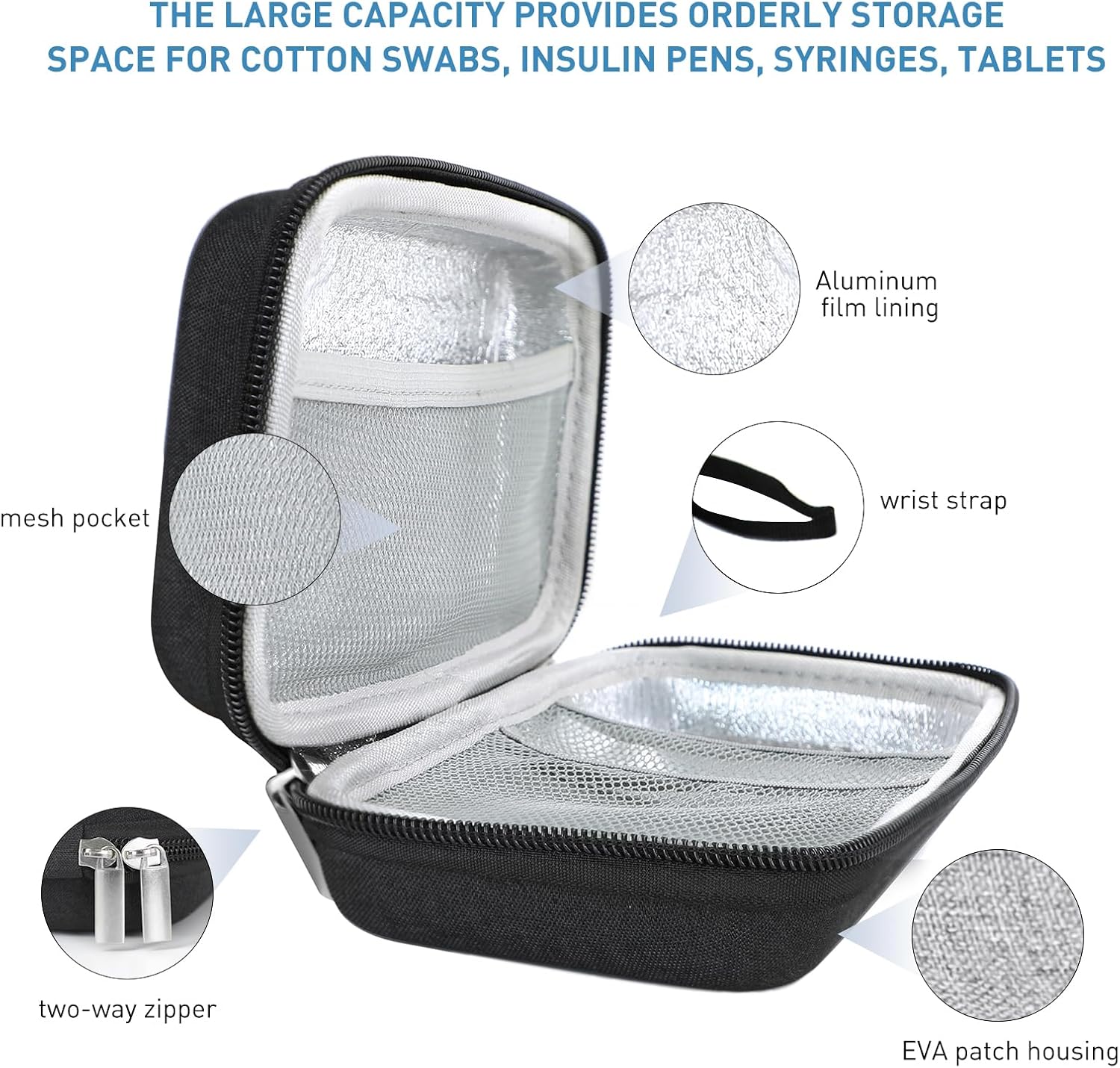 Insulin Cooler Travel Case - gambar 3